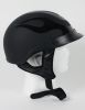1Fbf - Dot Flat Black Flame Shorty Motorcycle Helmet