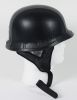 103L - Dot German Leather Motorcycle Helmet