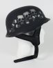 103Sp - Dot German Skull Pile Motorcycle Helmet