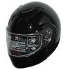 Modb - Dot Full Face Gloss Black Modular Motorcycle Helmet