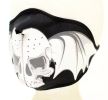 Face Mask - 1/2 Skull Wings Neoprene