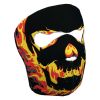 Face Mask - Blackout Skull Neoprene