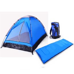 3 Piece - 1 Person Camping Gear Set