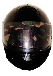 Camo Motorcycle Helmet Visor Sticker