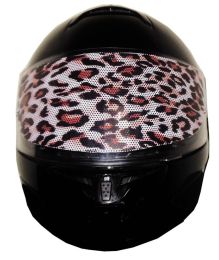 Cheetah Motorcycle Helmet Visor Sticker