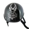 Rhinestone Helmet Patch - Eagle