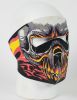 Face Mask - Red Evil Skull Neoprene