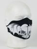 Face Mask - 1/2 Skull Wings Neoprene