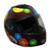 Modmm - M&M Licensed Full Face Brown Motorcycle Helmet