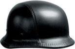 German Leather Novelty Motorcycle Helmet