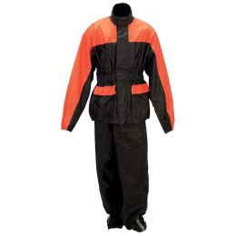 Diamond Plate Motorcycle Rain Suit