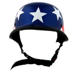 German Captain America Motorcycle Helmet