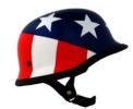 German Captain America Motorcycle Helmet