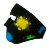 Face Mask - Glow In The Dark Splatter Neoprene