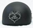 Rhinestone Helmet Patch - Heart