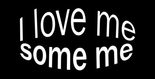 I Love Me Some Me Motorcycle Helmet Sticker (1 Dozen)