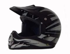 Dot Atv Dirt Bike Mx Black Graphic Motorcycle Helmet