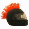 Motorcycle Helmet Mohawk - Orange