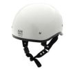 Exw - Dot Polo Pearl White Motorcycle Helmet