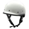 Exw - Dot Polo Pearl White Motorcycle Helmet