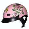 1Vpr - Pink Lady Rider Dot Motorcycle Helmet