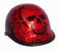 Polo Boneyard Red Novelty Motorcycle Helmet