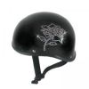 Rhinestone Helmet Patch - Rose