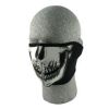 Face Mask - 1/2 Glow In The Dark Skull Mask