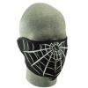 Face Mask - 1/2 Spider Web  Neoprene