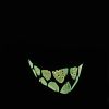 Face Mask - 1/2 Glow In The Dark Teeth Neoprene