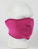 Face Mask - 1/2 Hot Pink Neoprene
