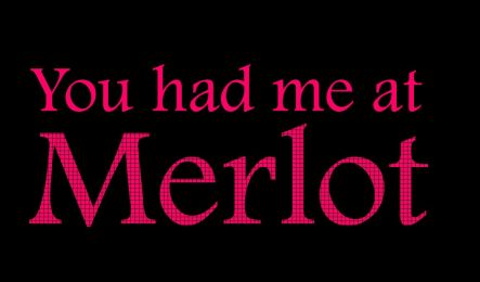 You Had Me At Merlot Motorcycle Helmet Sticker (1 Dozen)