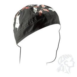 Skull Cap - Angel - Devil Pinup Do-Rag Flydanna