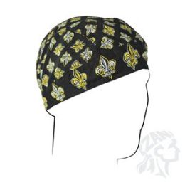 Skull Cap - Fleur De Lis1 Doo Rag Flydanna