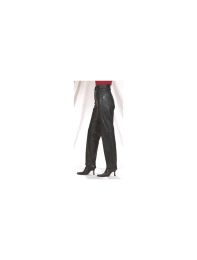 Womens Plain Leather Pants