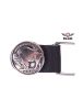 Double Chain Buffalo Nickel Motorcycle Vest Extender