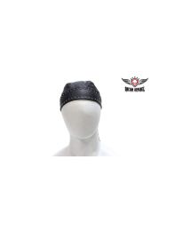 Biker Skull Cap With Studs