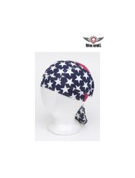 Cotton Skull Cap W/ USA Stars and Stripes 12pcs/pack