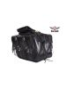 PVC Motorcycle Saddlebag With Tassles