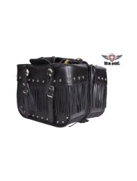 PVC Motorcycle Saddlebag With Lock