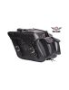 Throwover PVC Motorcycle Saddlebag