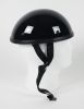 Classic Gloss Black Novelty Motorcycle Helmet
