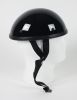 Classic Gloss Black Novelty Motorcycle Helmet