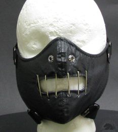 Face Mask - 1/2 Hannibal Pleather