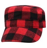 Buffalo Plaid Fatigue Hat