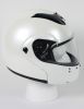 Modw - Dot Full Face Pearl White Modular Motorcycle Helmet