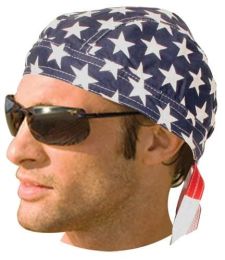 HW2671 Headwrap American Flag