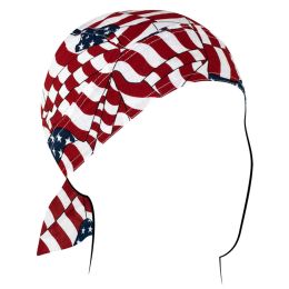 Z265 Flydanna&reg;, Cotton, Wavy American Flag