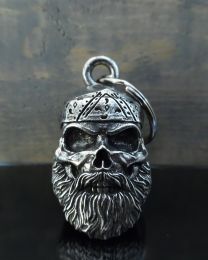 BB-96 Old School Biker Skull Bell