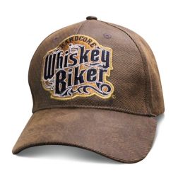 SWBIKE Premium Whiskey Biker Oilskin Hat
